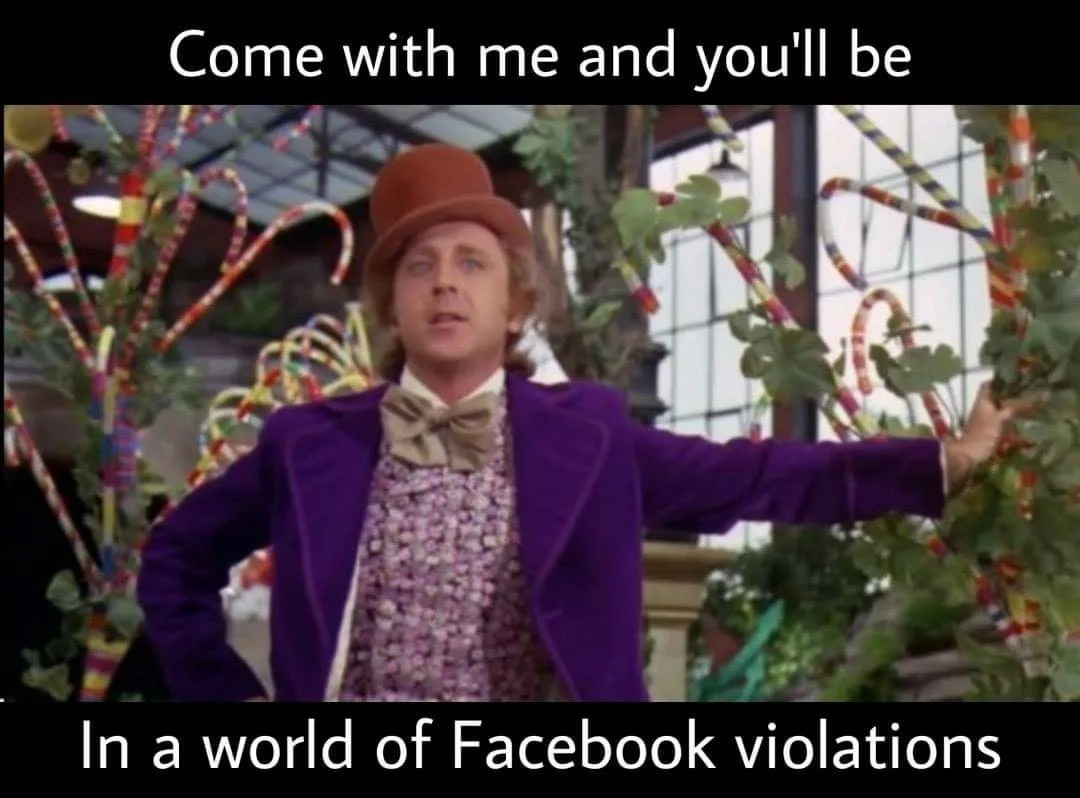 Facebook Jail meme