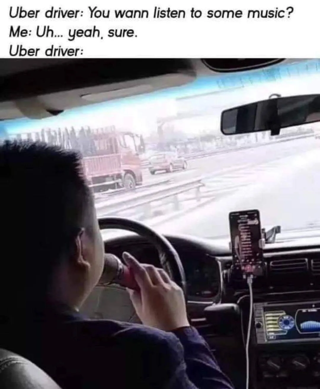 Uber meme