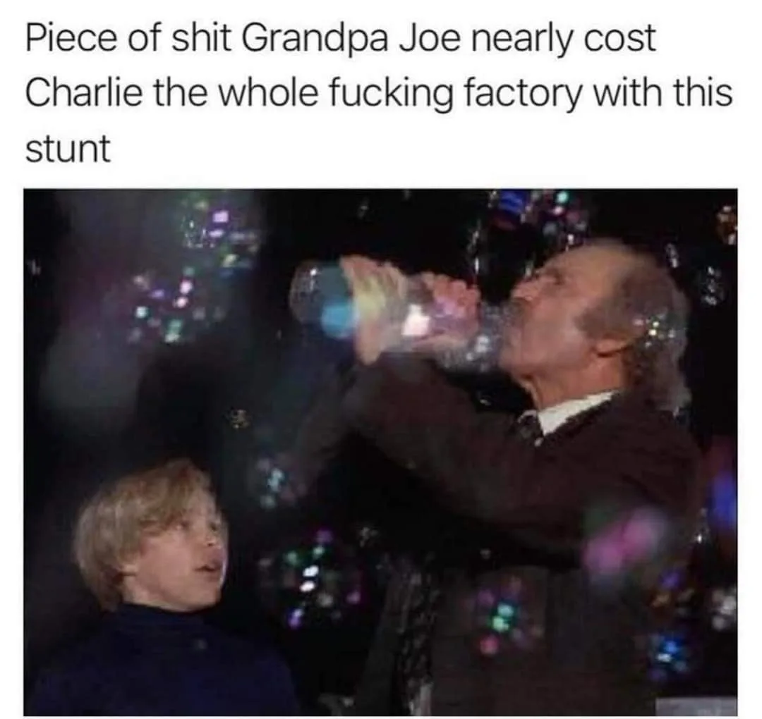 Charlie and the Chocolate Factory meme