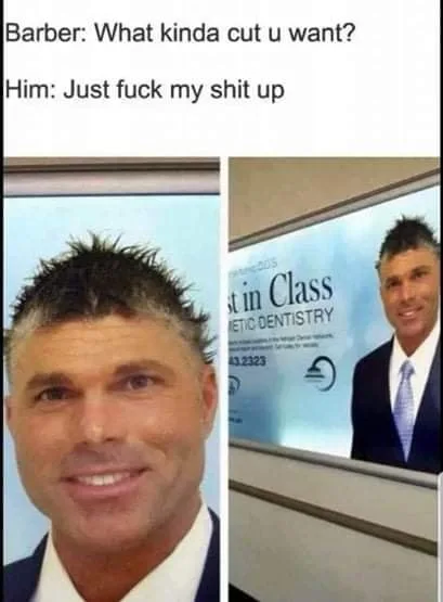 barber meme