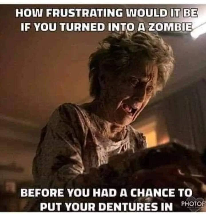 dentures meme