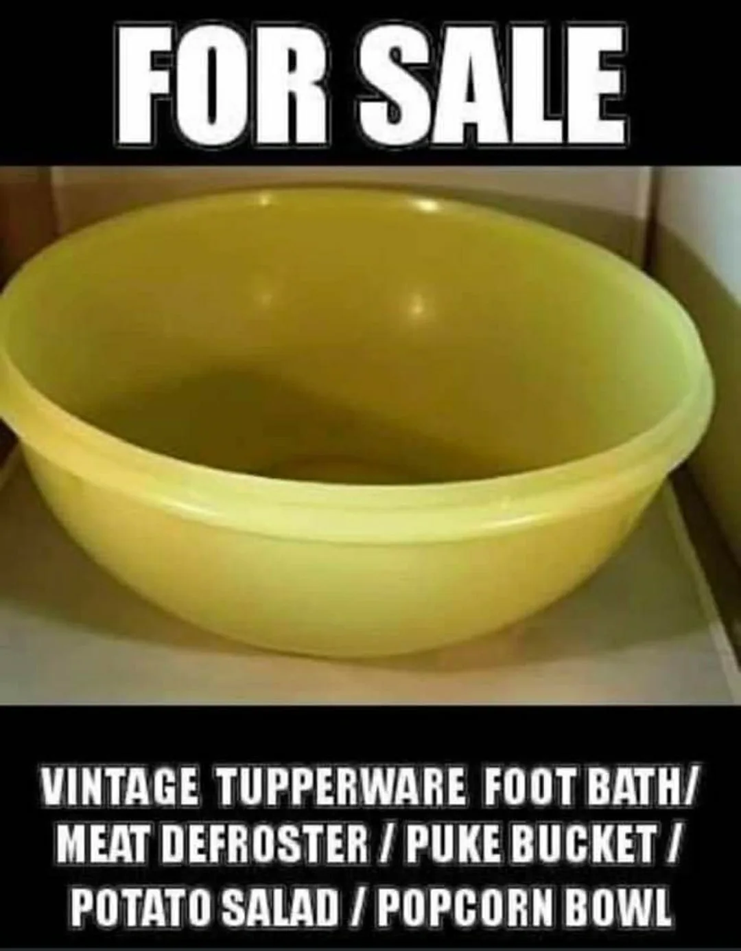 Tupperware meme