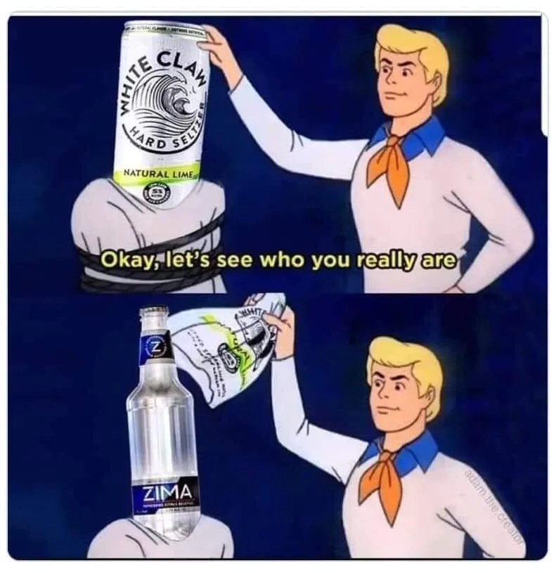 White Claw meme