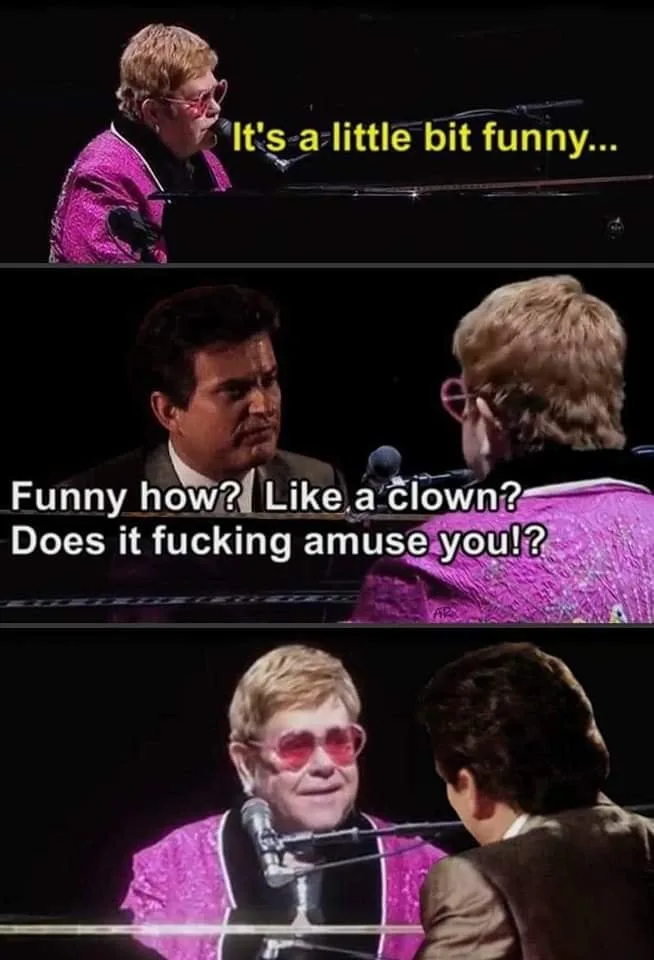 Elton John meme