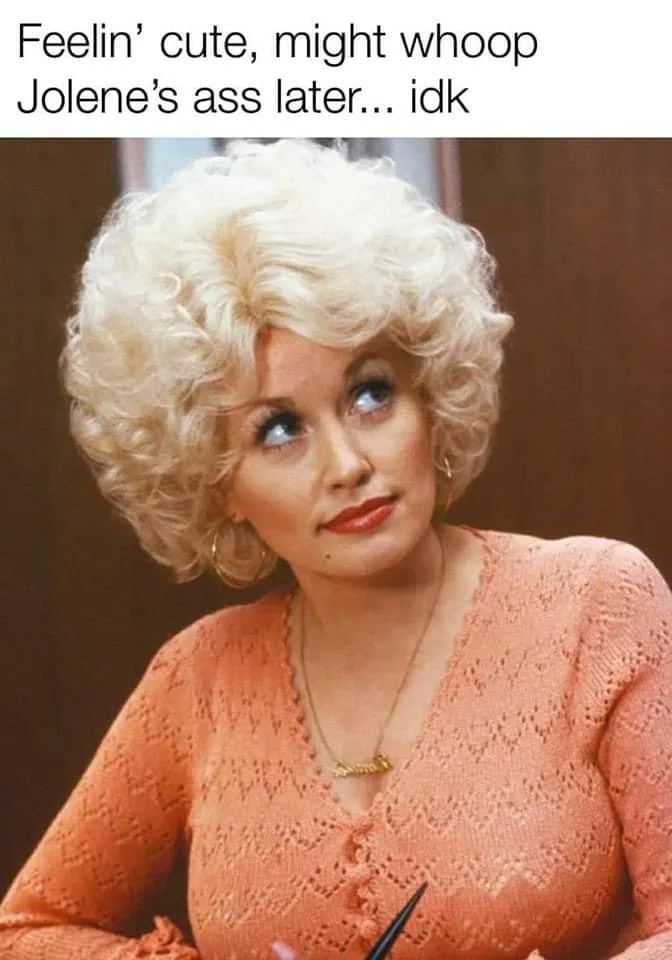 Dolly Parton meme