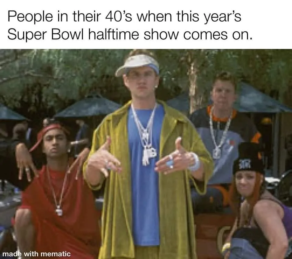 Super Bowl meme