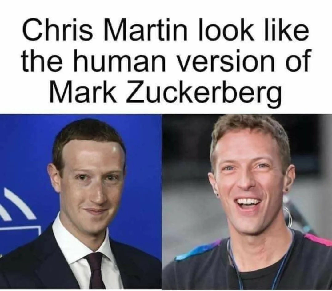 Coldplay meme