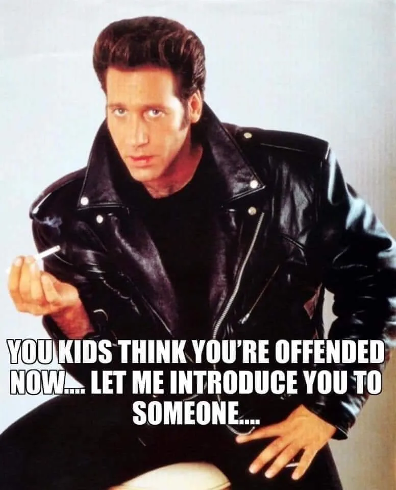being offended meme