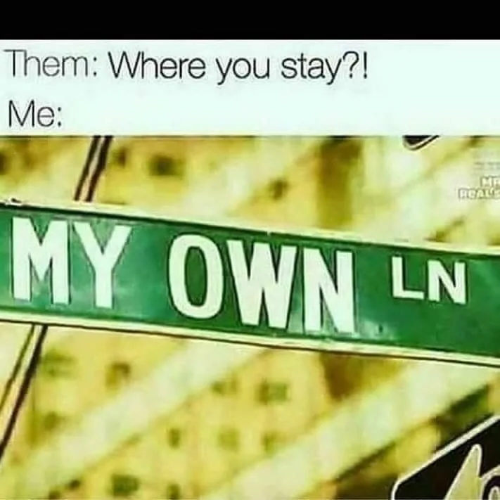 minding your own business meme