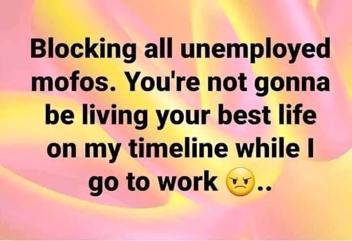 unemployment meme
