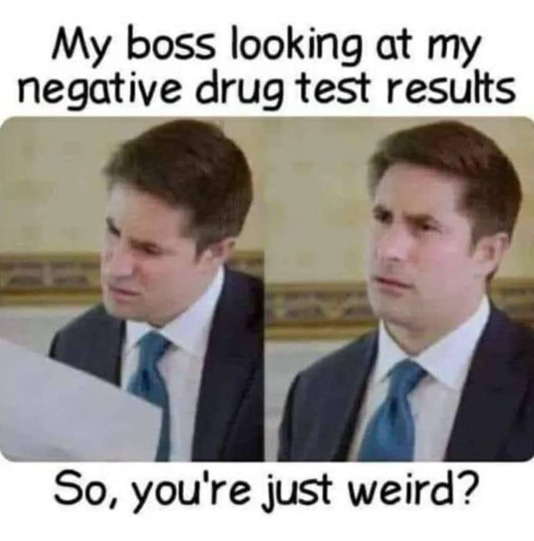 drug testing meme