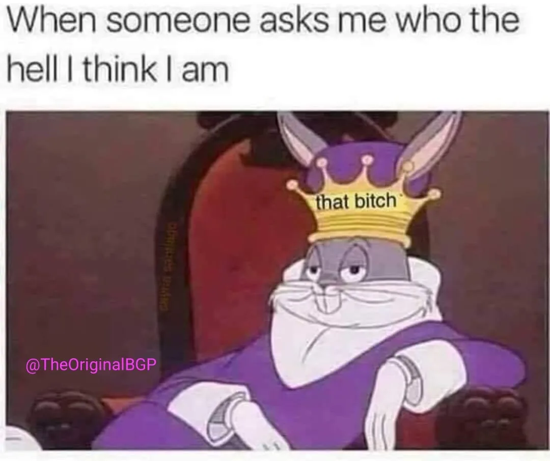self-confidence meme