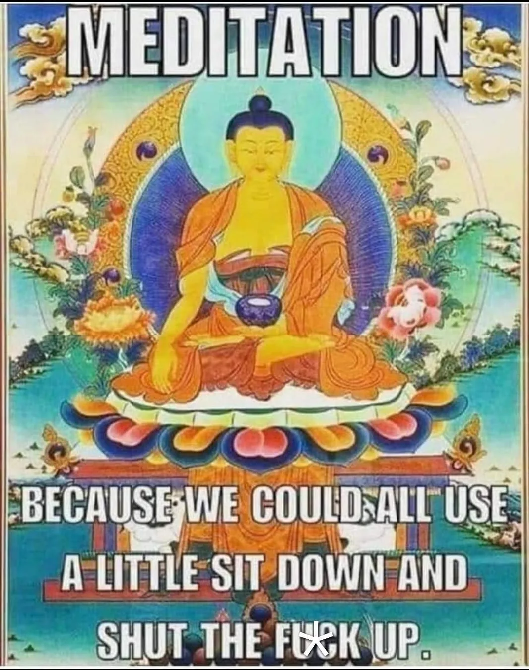 meditation meme