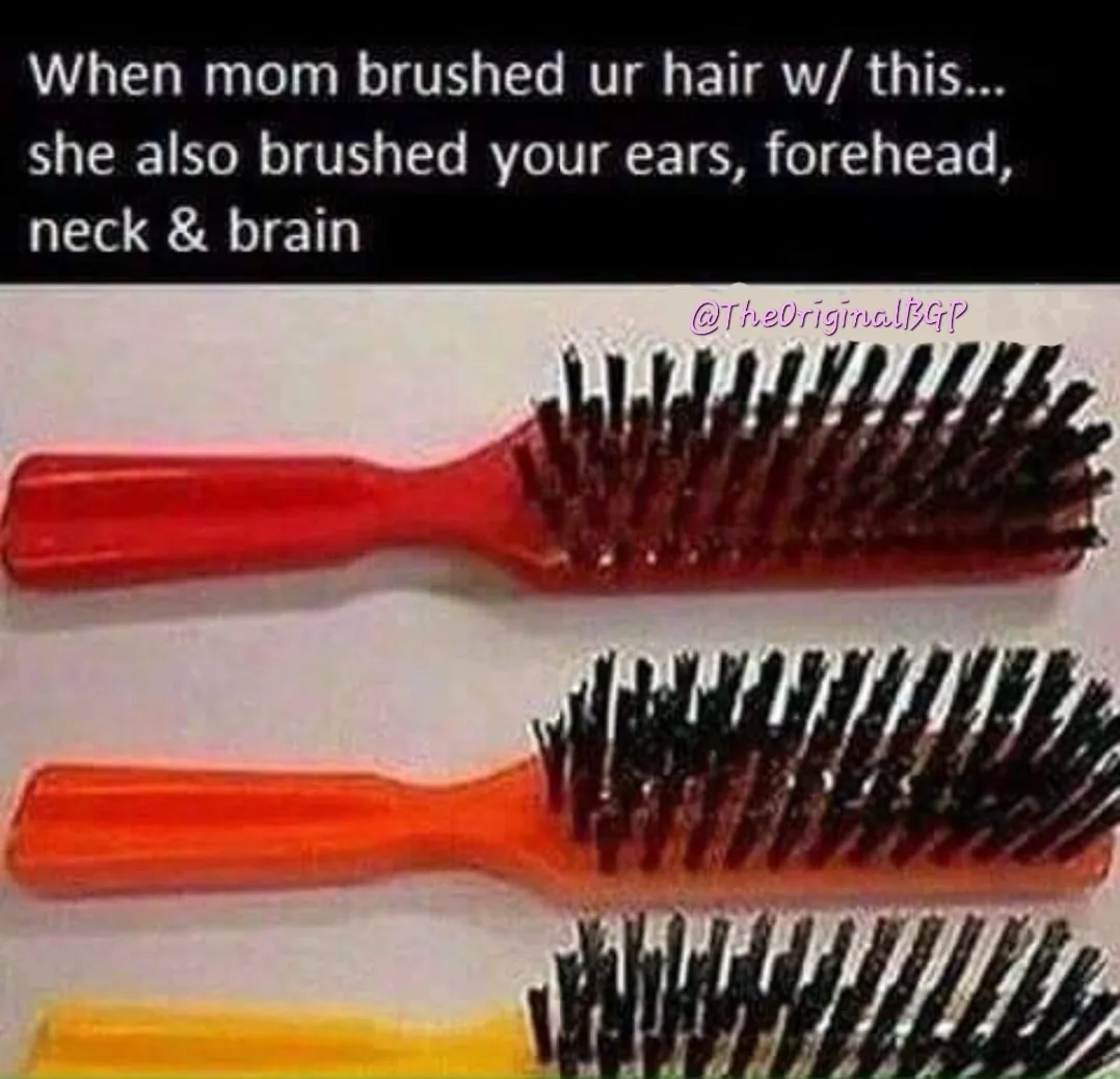 hairbrush meme
