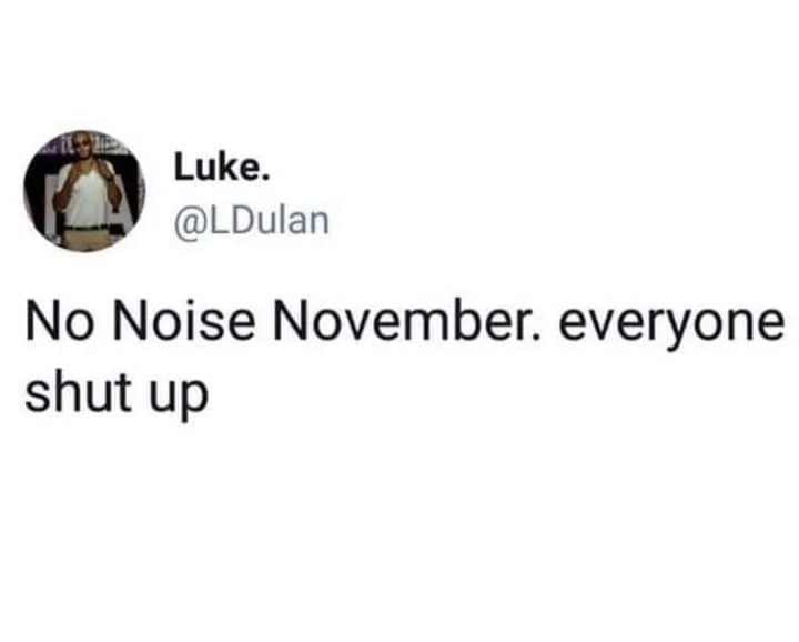 November meme