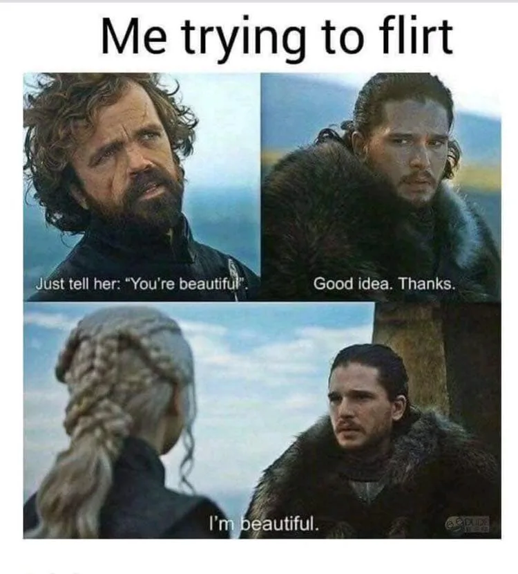 flirting meme