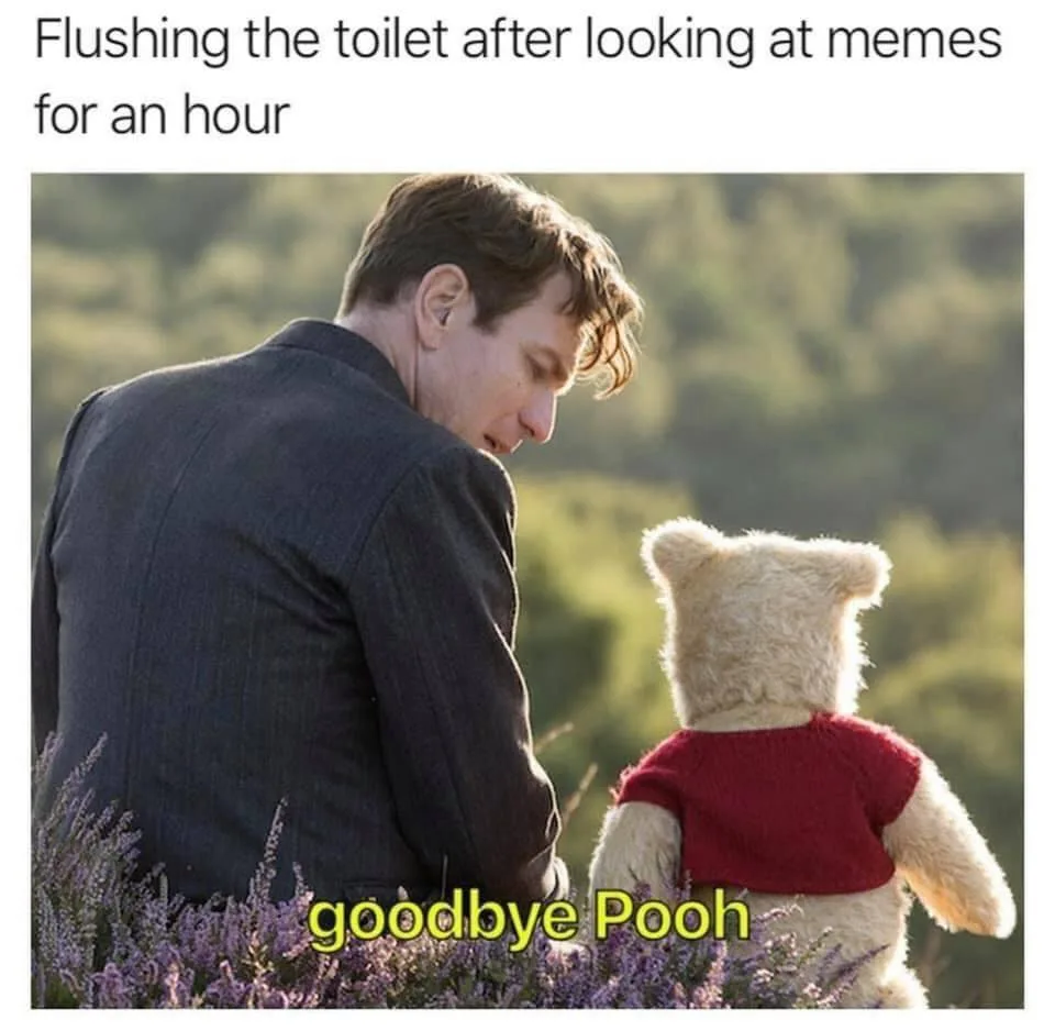 bathroom meme