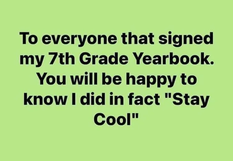 yearbook meme