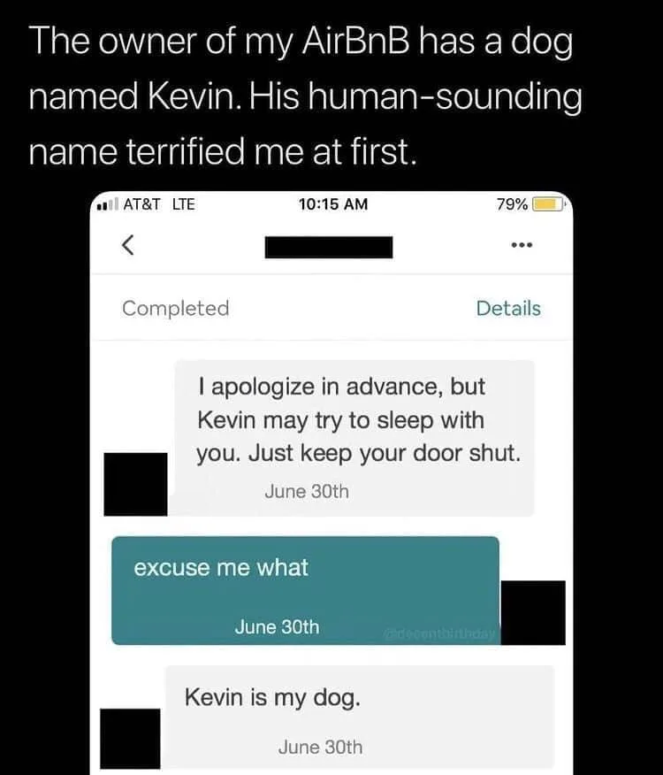 Airbnb meme