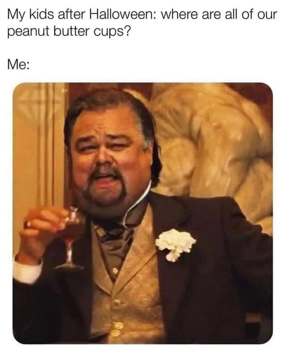 Halloween candy meme
