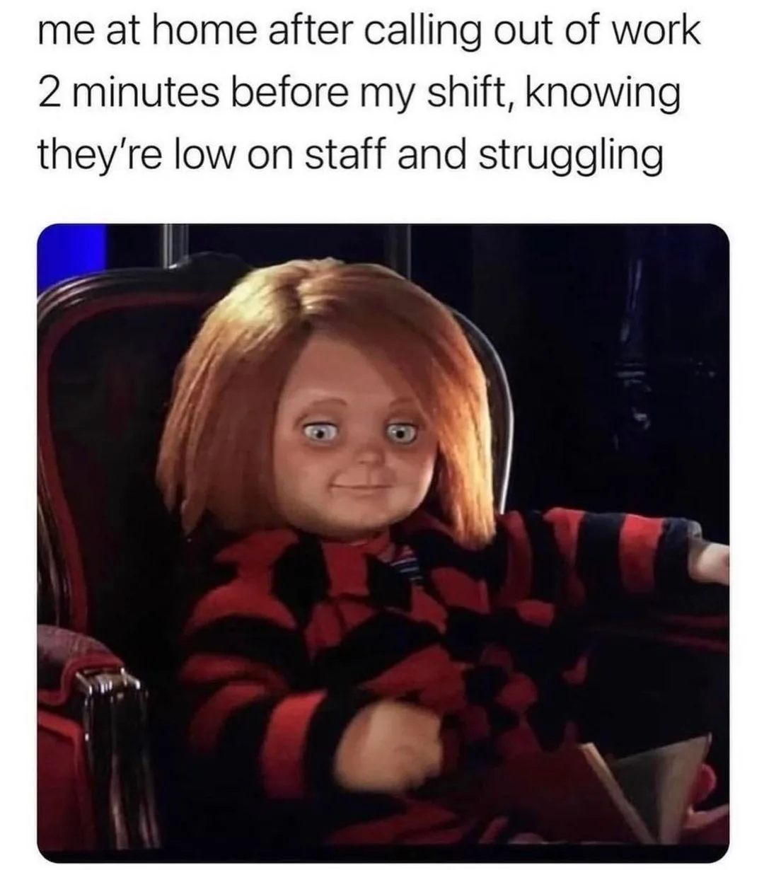 calling out sick meme