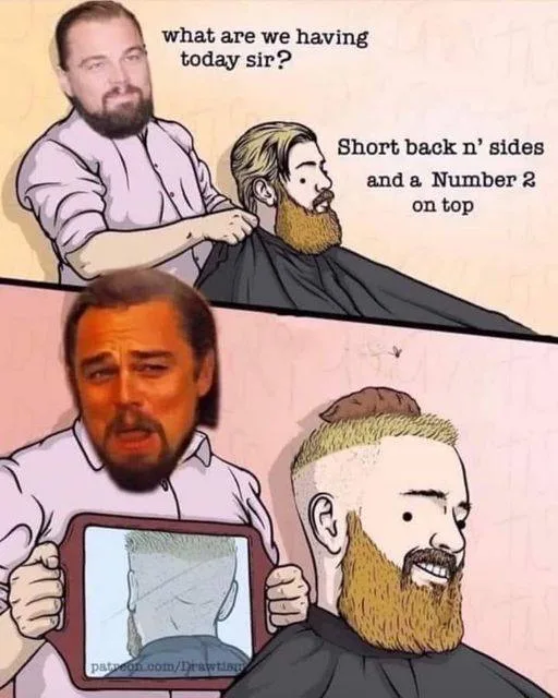 barber meme