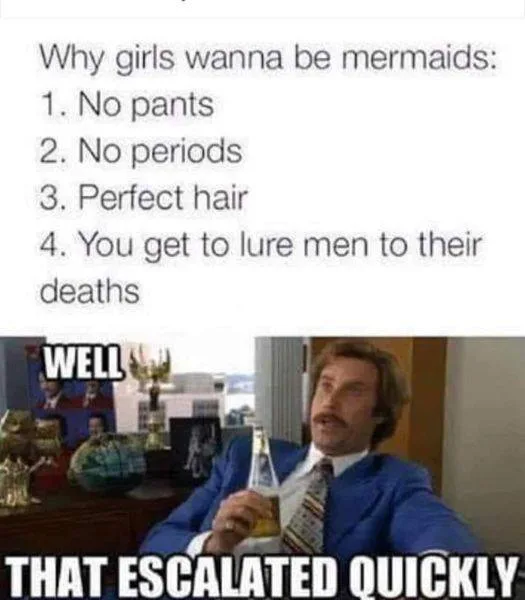 mermaid meme