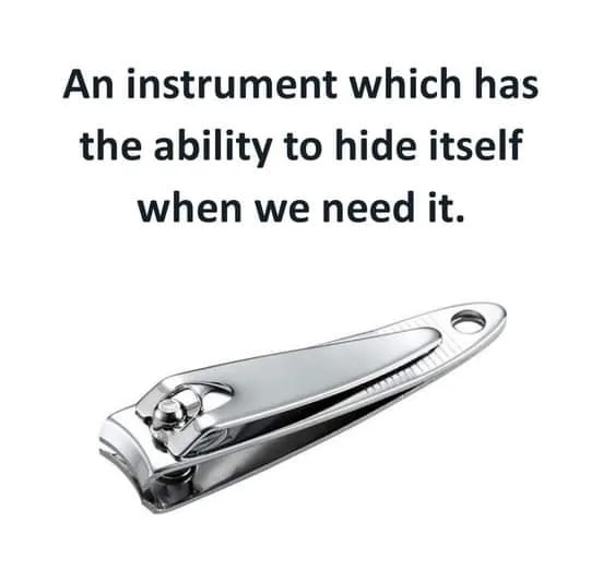 nail clipper meme