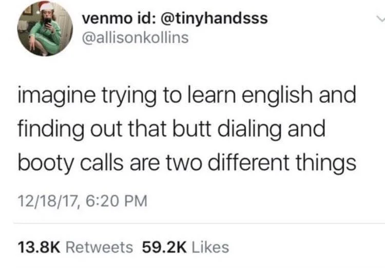 butt dial meme