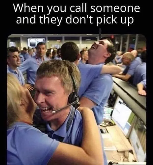 telephone call meme