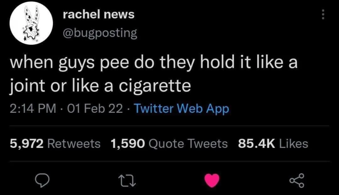 peeing meme