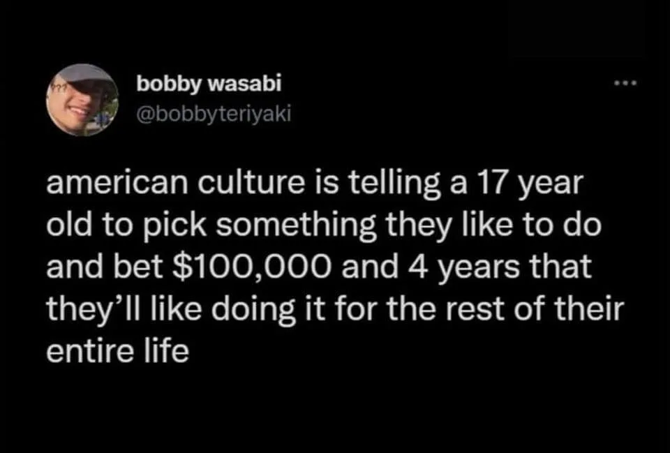 college debt meme