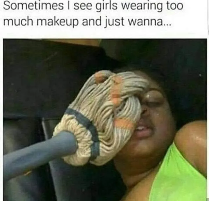 makeup meme