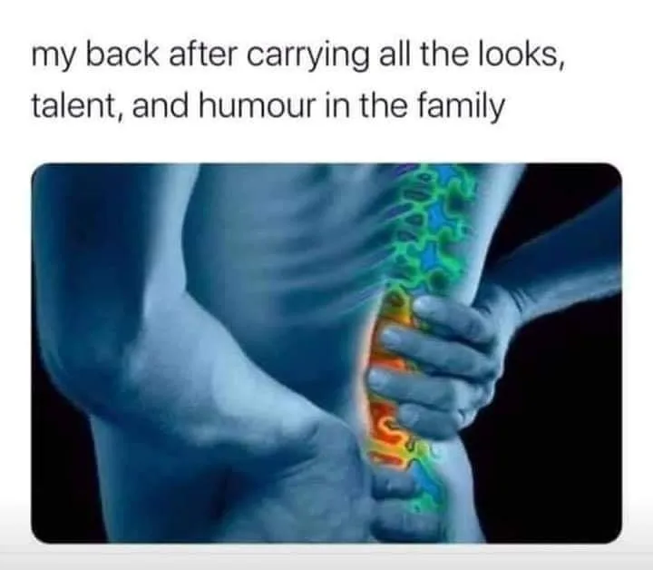 back pain meme