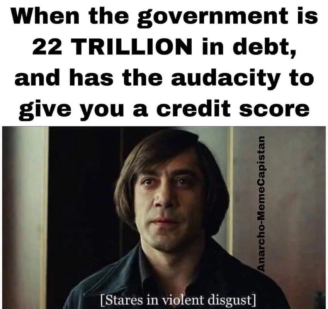 credit score meme