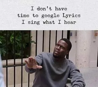 lyrics meme