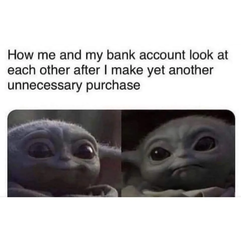 bank account meme