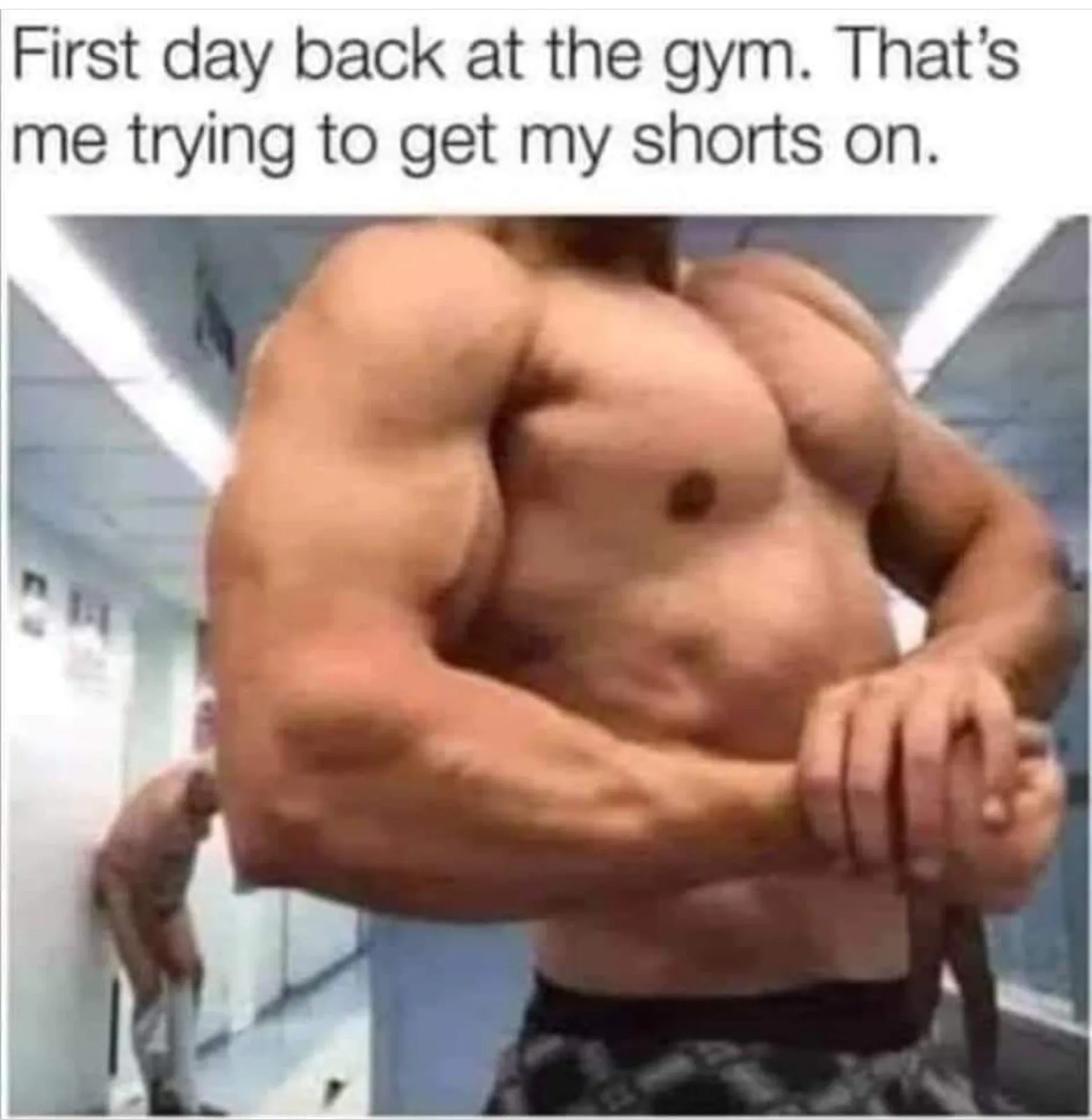 being out of shape meme