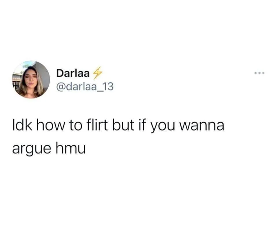 flirting meme