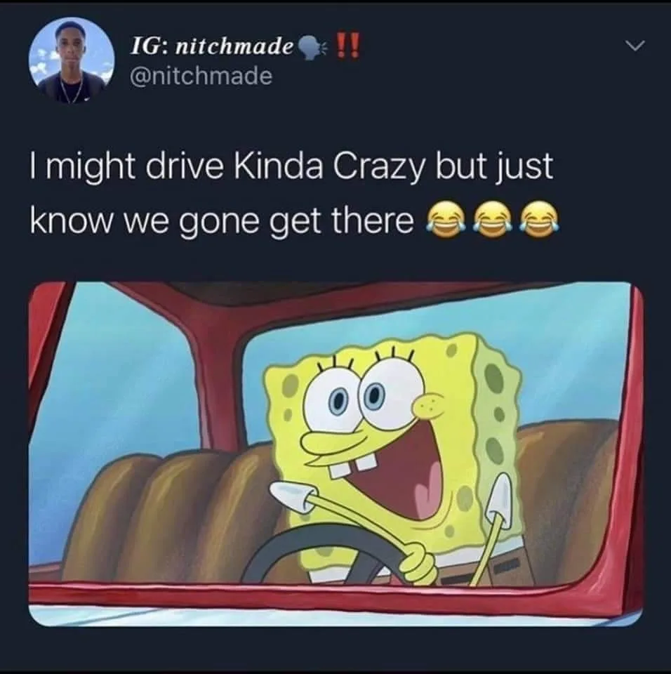 reckless driving meme