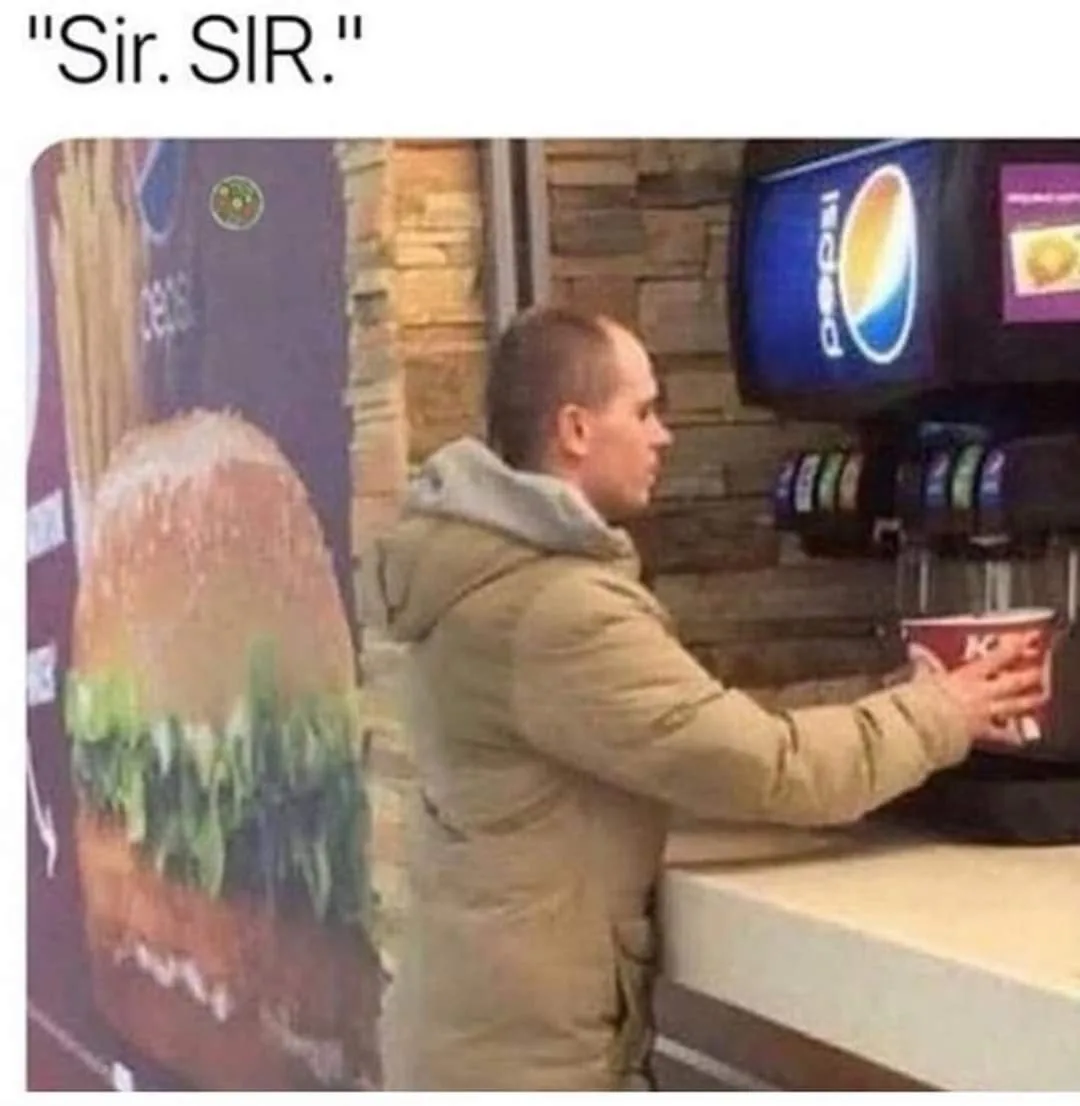 fast food restaurant meme