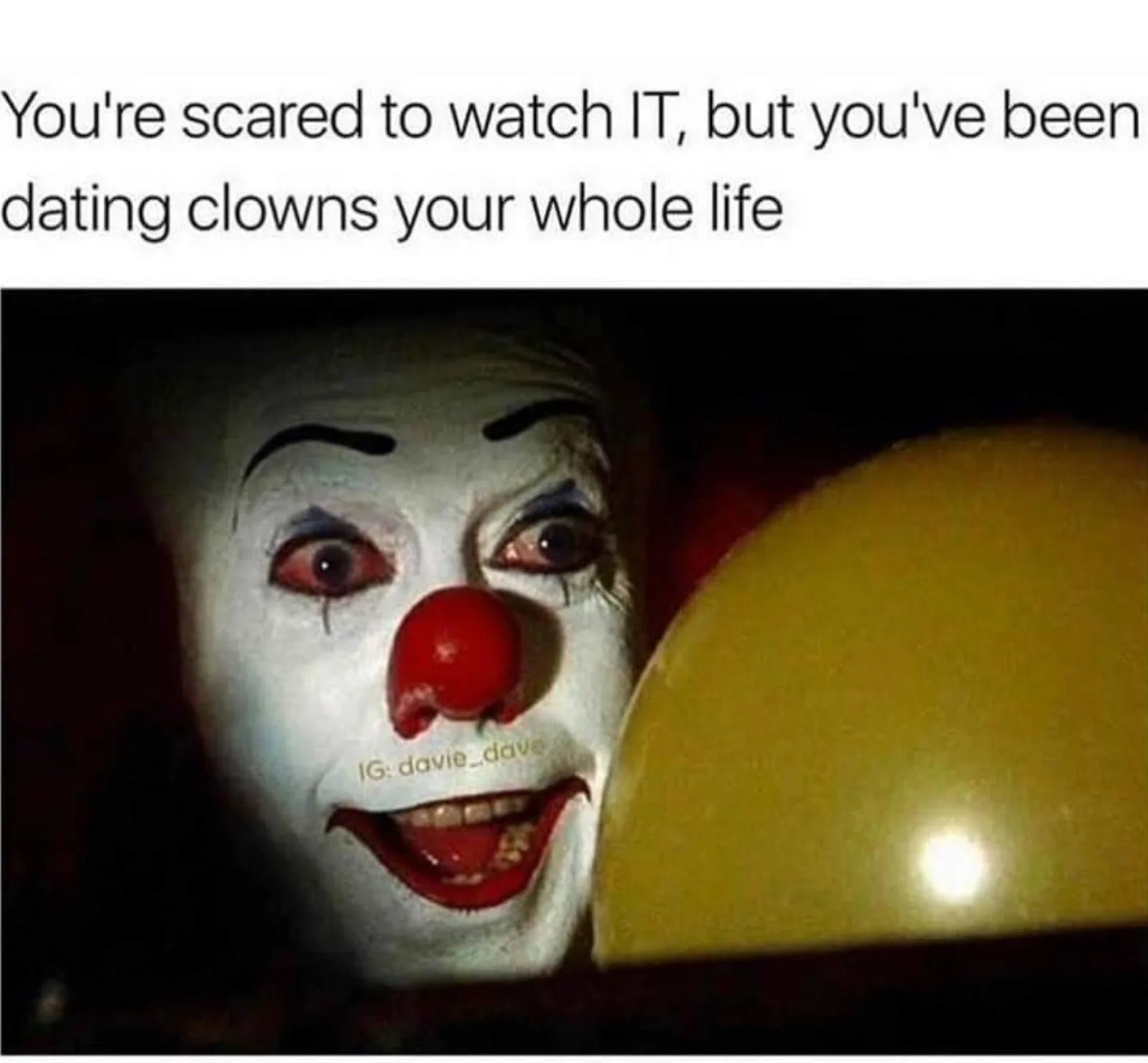 IT (clown) meme