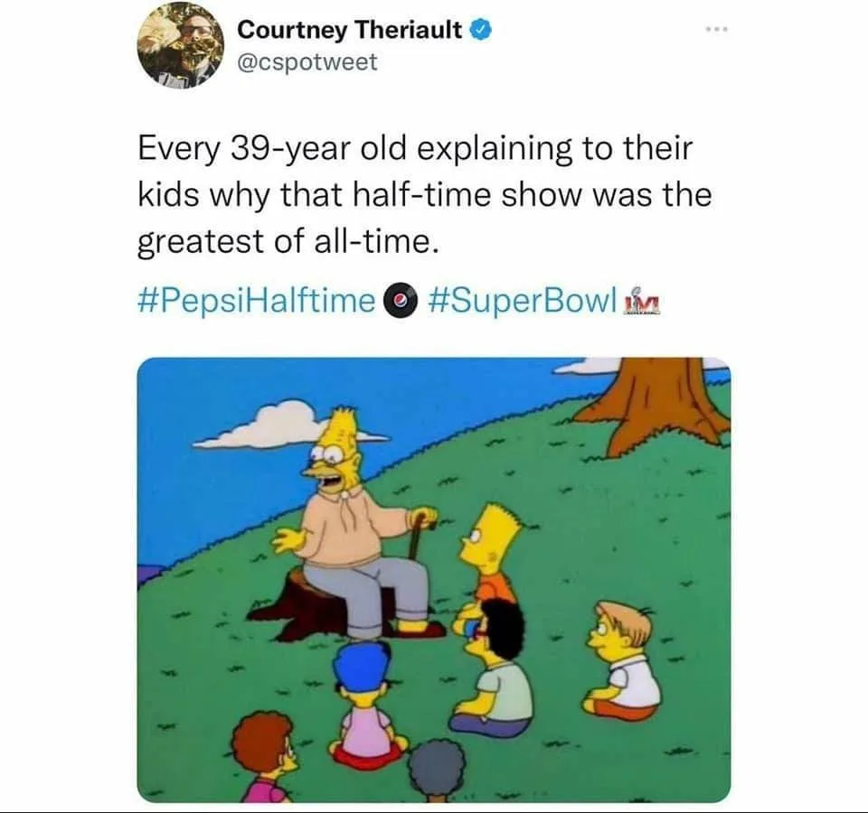 Super Bowl meme