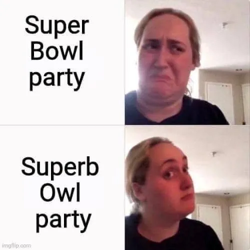 Super Bowl meme