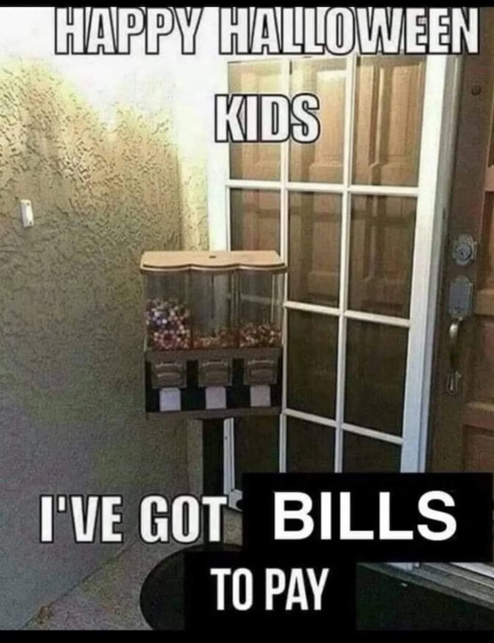 paying bills meme