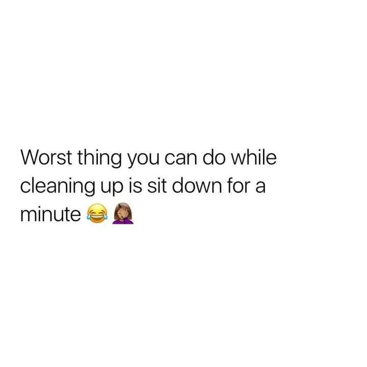 cleaning up meme