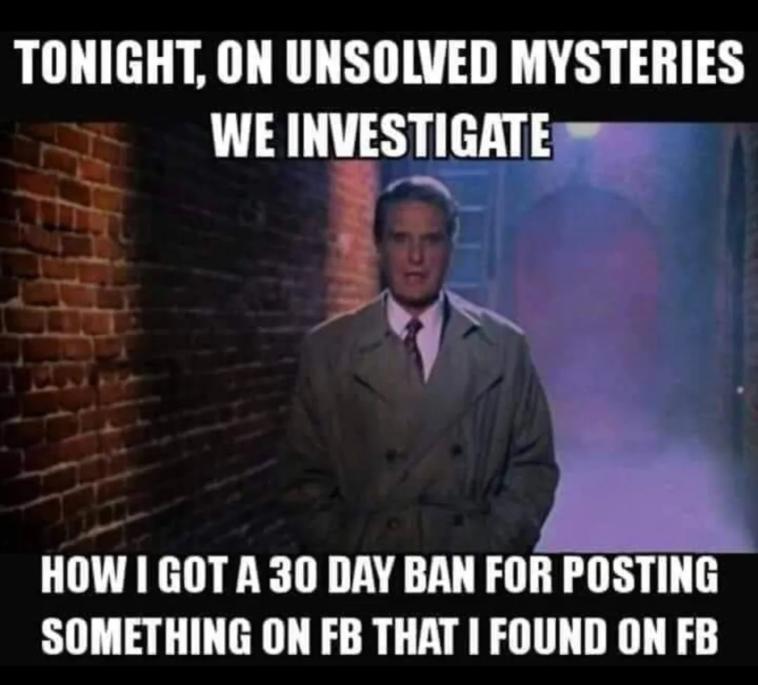 Facebook Jail meme