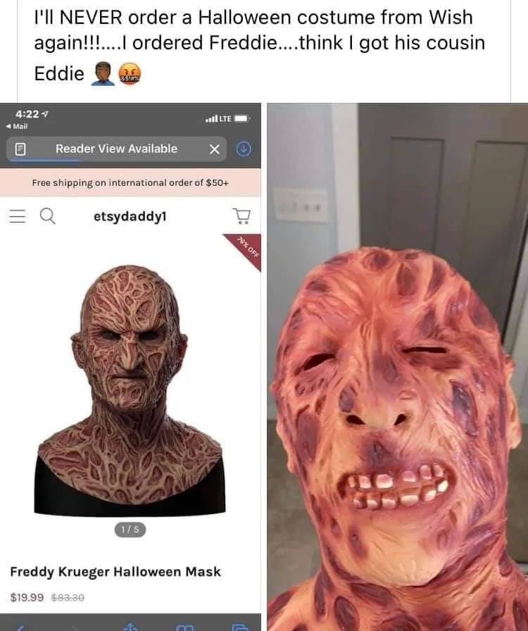 Freddy Kreuger meme
