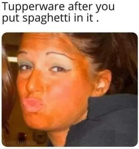 Tupperware meme