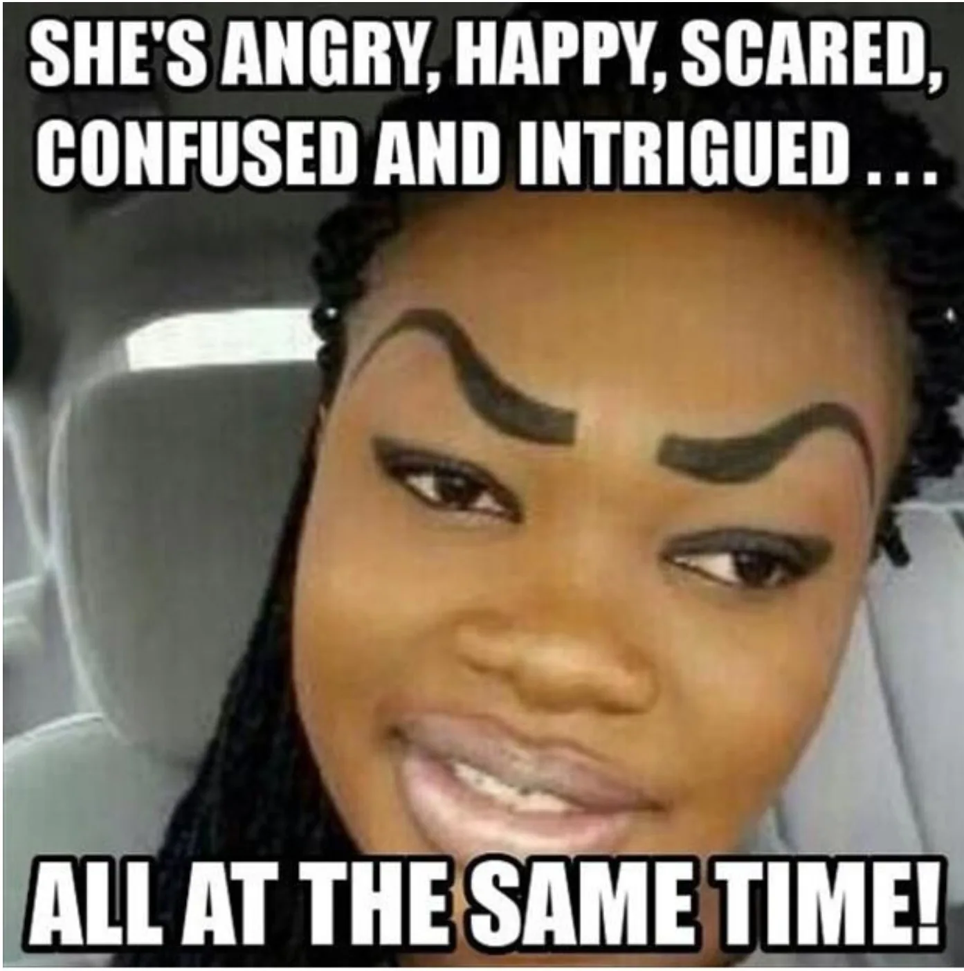 eyebrow meme